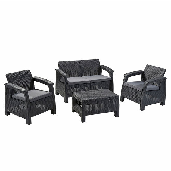 Keter Corfu 4-Seater Lounge Set