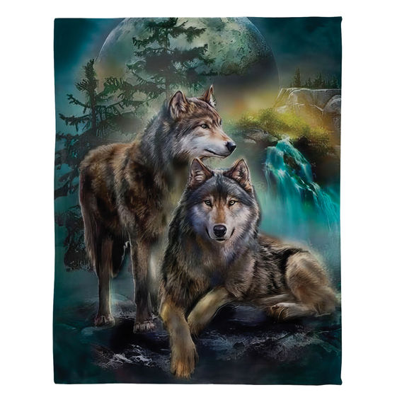 Luna Wolf Quilt Cover Bundle - KB