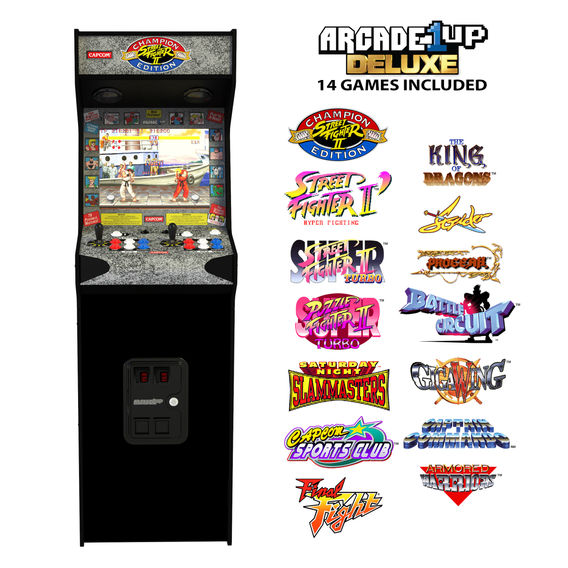 Arcade1Up Street Fighter Deluxe Edition