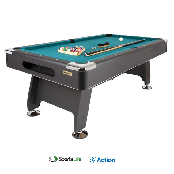 SportsLife 7ft Pool Table in Green