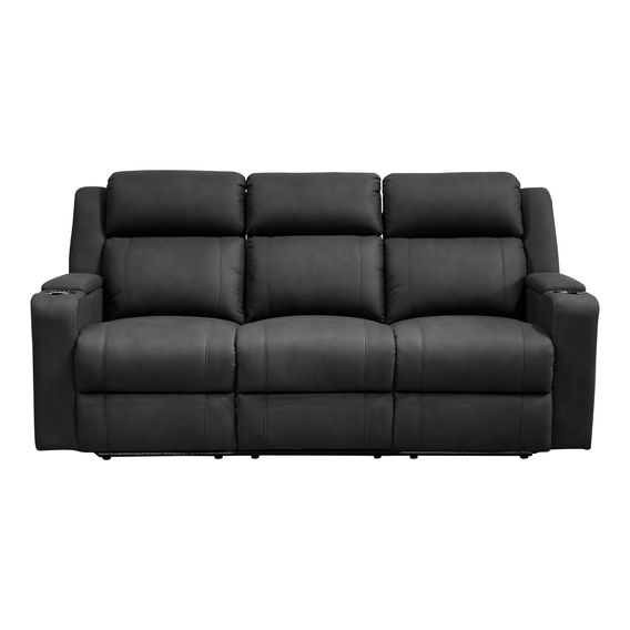 Academy 3-Seater Bundle Black