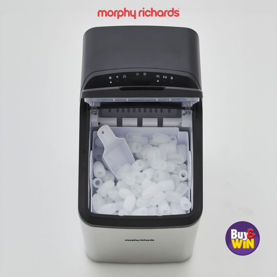 Morphy Richards 15kg Stainless Steel Ice Maker