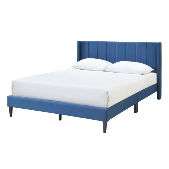 Samson Bed Frame in Blue - DB