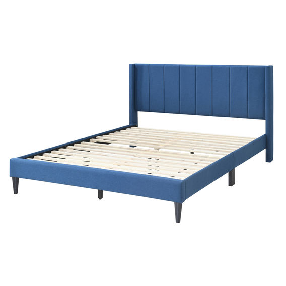 Samson Bed Frame in Blue - King