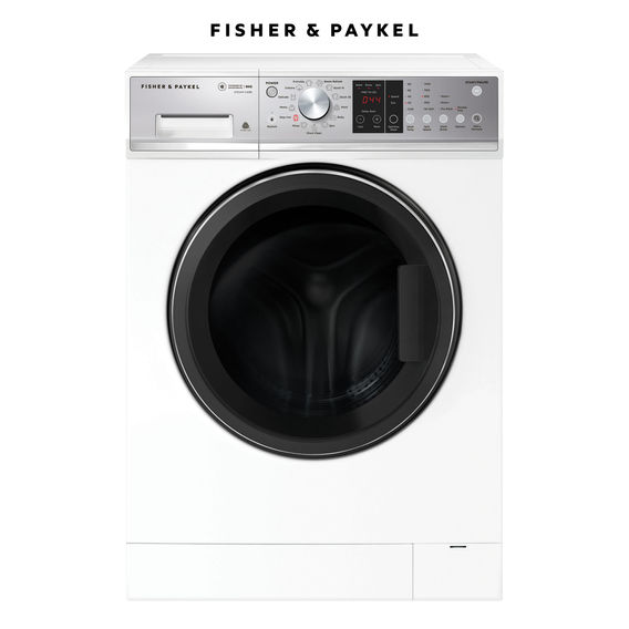 F&P 9kg Front Load Washer Steam Care