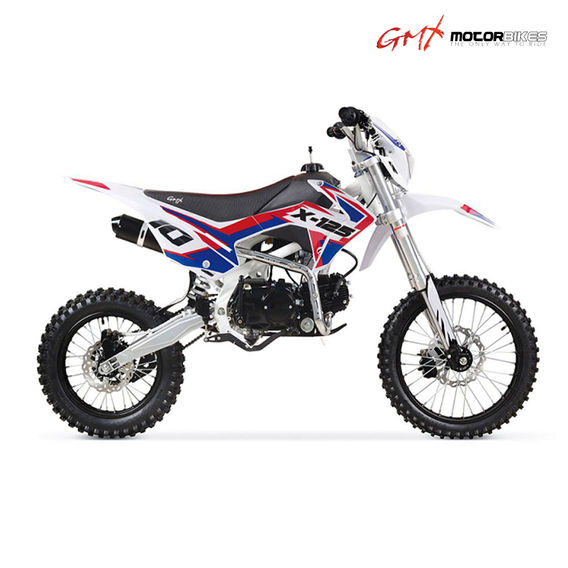 GMX X-Series X-125 Dirt Bike Blue/Red