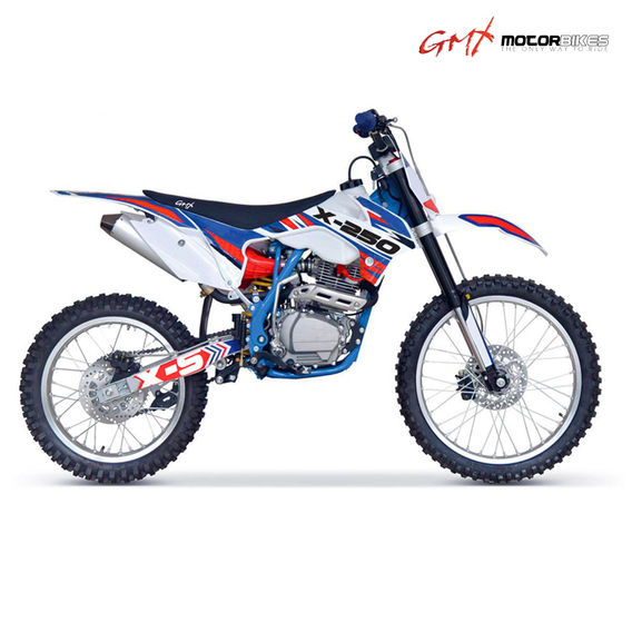 GMX X-Series X-250 Dirt Bike Blue/Red