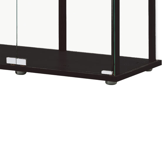 East Glass 4-Tier Display Cabinet