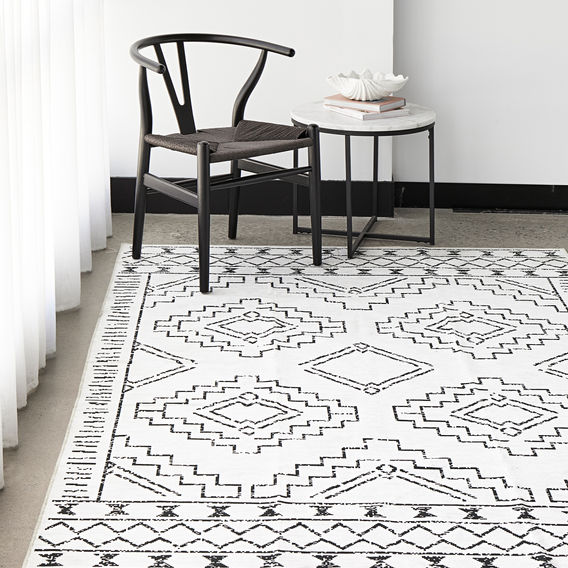 Kindred Leeroy Rug White - 300 x 240cm