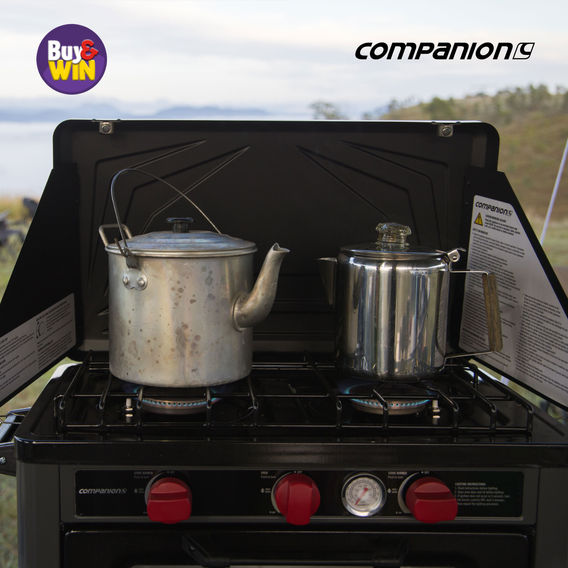 Companion 2-Burner Stove/Oven Combo