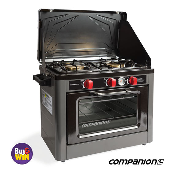 Companion 2-Burner Stove/Oven Combo