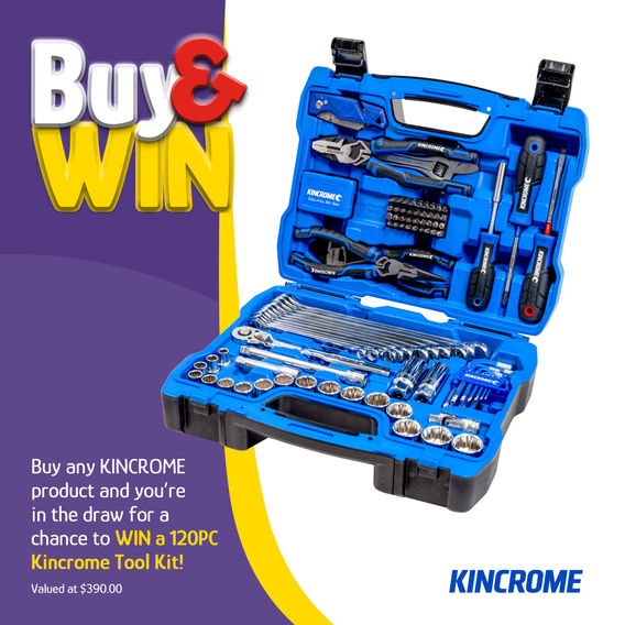 Kincrome Portable Tool Kit 120PC