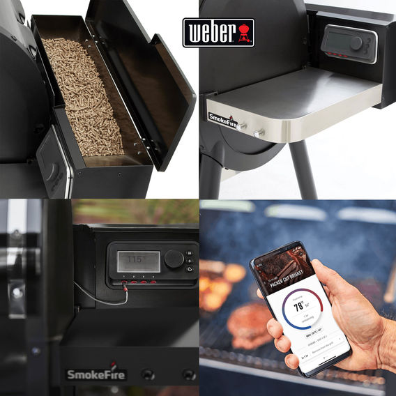 Weber® SmokeFire Wood Fired Pellet Barbecue