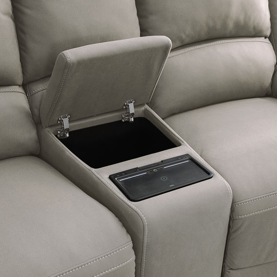 Commander 4-Seater Theatre Suite in Smoke