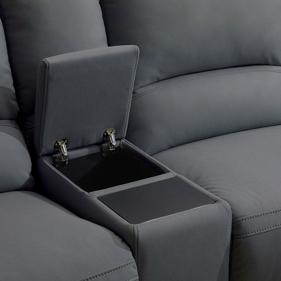 Commander 5-Seater Modular Suite in Charcoal