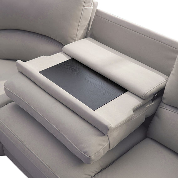 Commander 5-Seater Modular Suite in Smoke