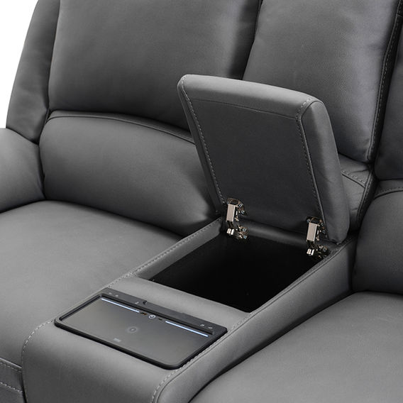 Commander 2-Seater Theatre in Charcoal