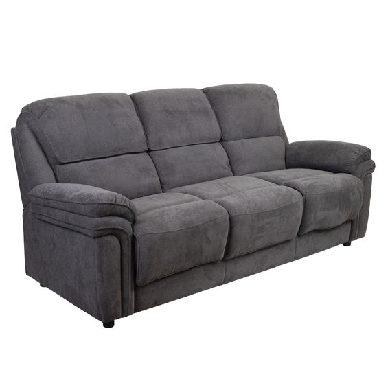 ROCKPORT 3-Seater Sofa Bed Suite in Dark Grey