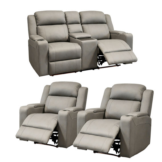 Academy 2-Seater Bundle Grey