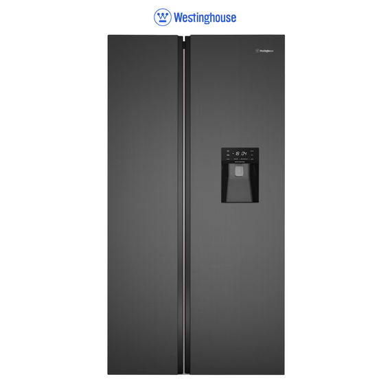 Westinghouse 619L Side by Side Fridge (Black)