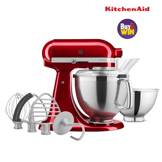 KitchenAid Artisan Tilt Head Mixer - Empire Red