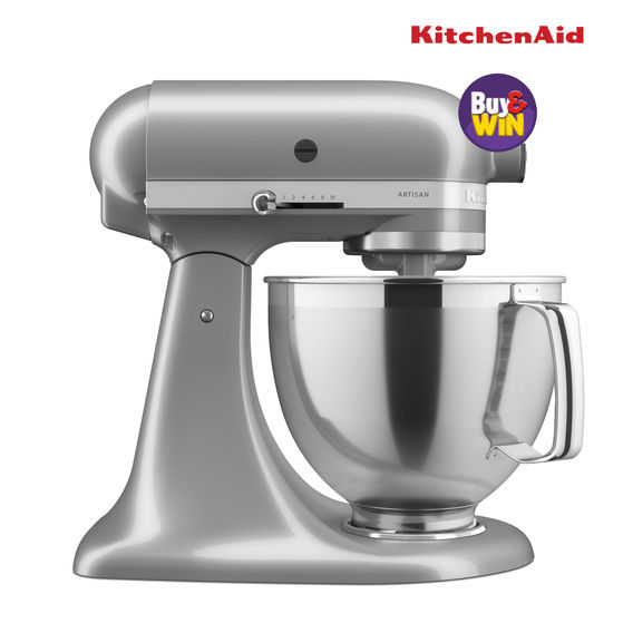 KitchenAid Artisan Tilt Head Mixer - Contour Silver