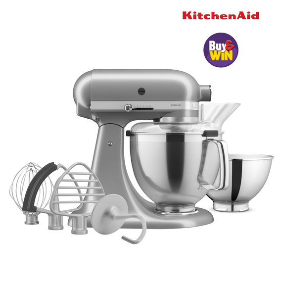 KitchenAid Artisan Tilt Head Mixer - Contour Silver