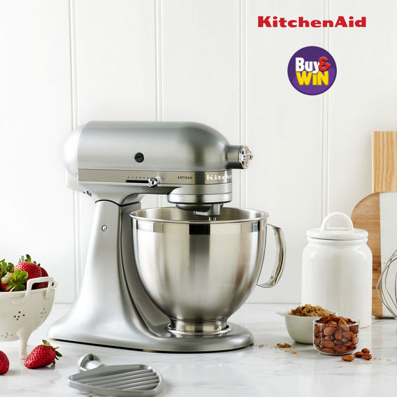 KitchenAid Artisan Tilt Head Mixer - Contour Silver