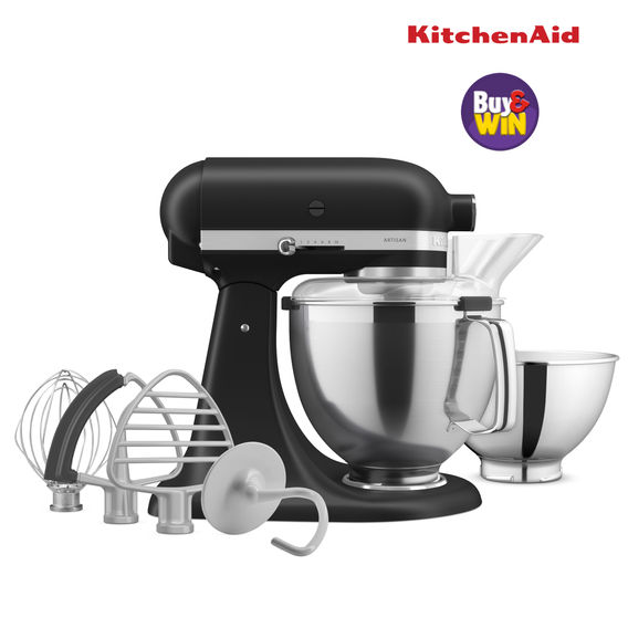 KitchenAid Artisan Tilt Head Mixer - Matte Black