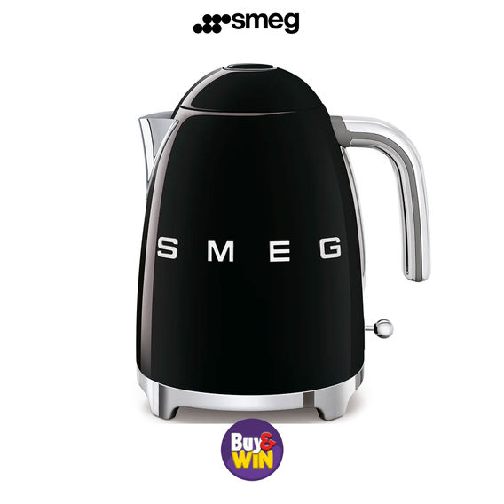 Smeg 50's Style 1.7L Kettle - Black