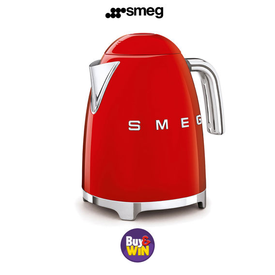 Smeg 50's Style 1.7L Kettle - Red