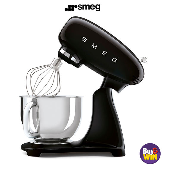 Smeg 4.8L Stand Mixer - Black