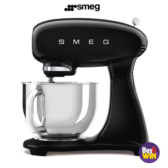 Smeg 4.8L Stand Mixer - Black