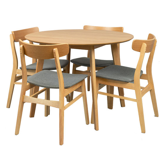 Malone 5PC Round Dining Set