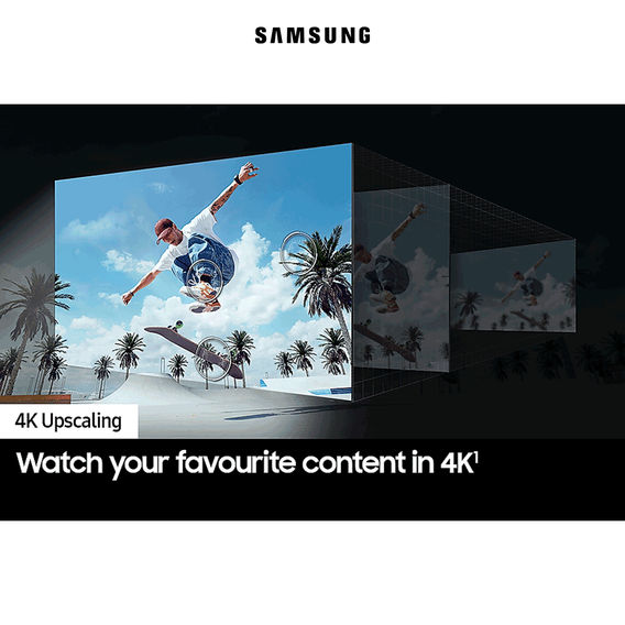 Samsung Crystal UHD 4K Smart TV  - 43in