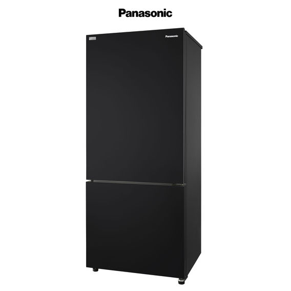 Panasonic 380L Bottom Mount Fridge Black