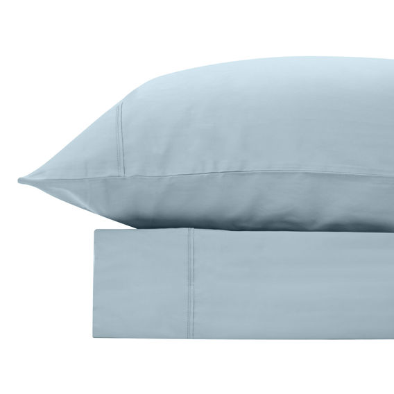 Bas Phillips Bamboo/Cotton Sheet Set in Blue - Queen