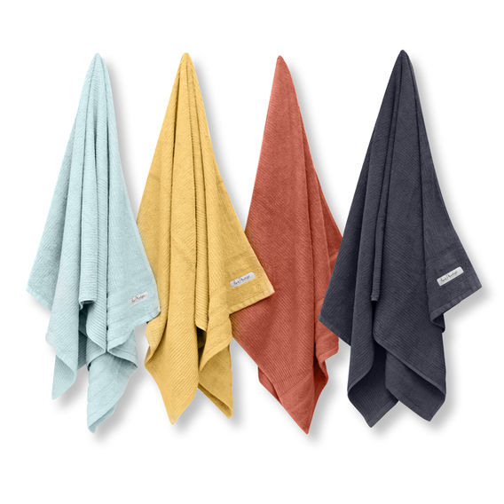 Cairo 11Pc Towel Bundle - Aqua Ice