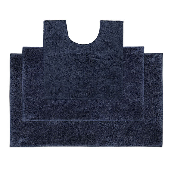 Bambury Microplush Bath Mat Bundle - Navy