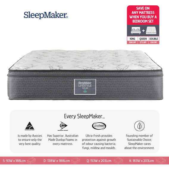 Sleepmaker Darling Luxury Mattress - Queen