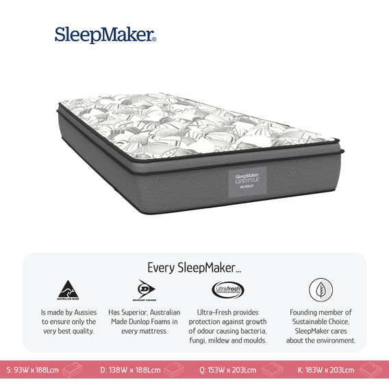 Sleepmaker Murray Mattress Single