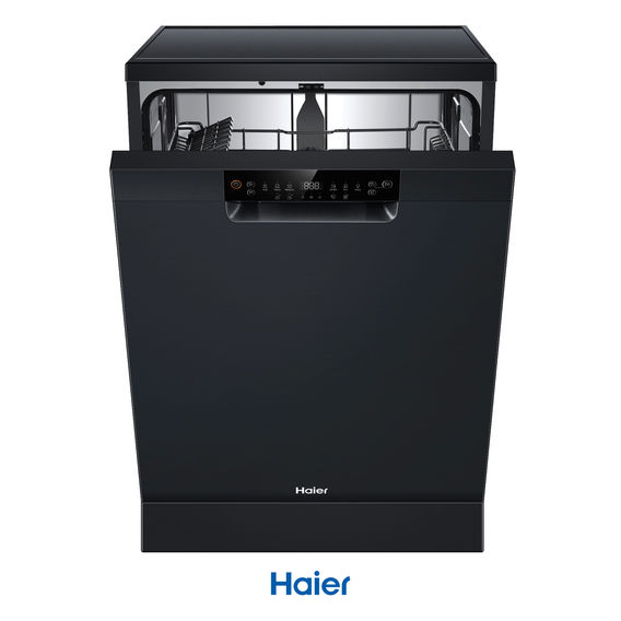 Haier Freestanding Dishwasher Black