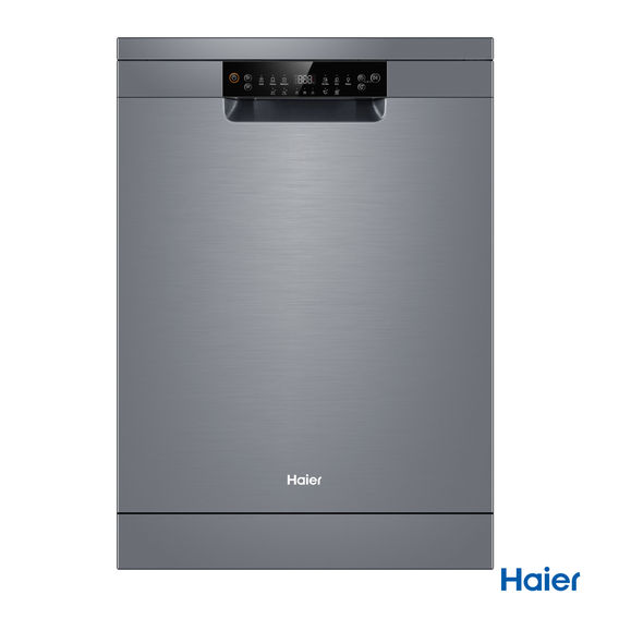 Haier Freestanding Dishwasher Silver