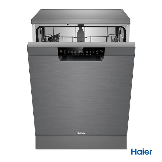 Haier Freestanding Dishwasher Silver