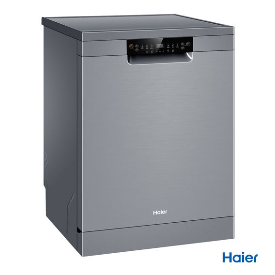 Haier Freestanding Dishwasher Silver