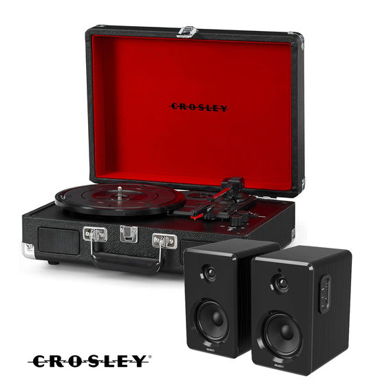 Crosley Cruiser Bluetooth Portable Turntable Black