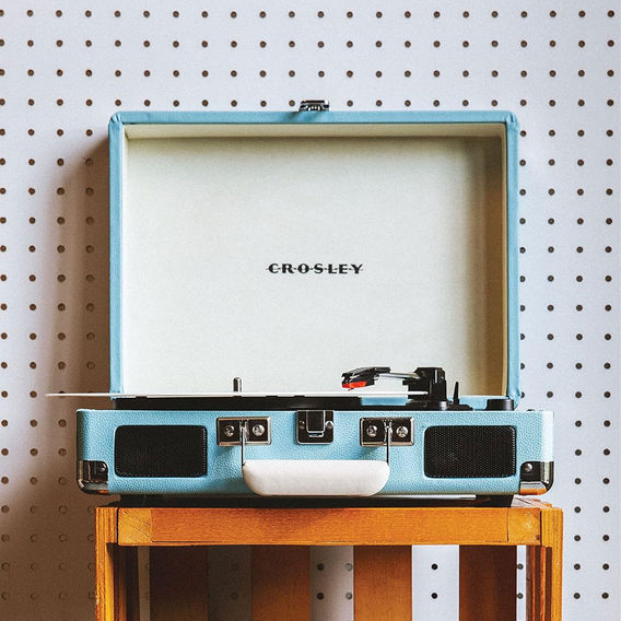 Crosley Cruiser Bluetooth Portable Turntable Turquoise