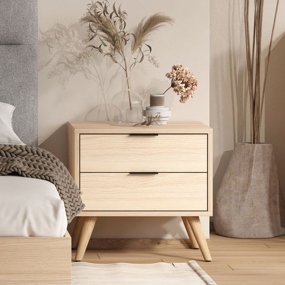 Levi Bedside Natural