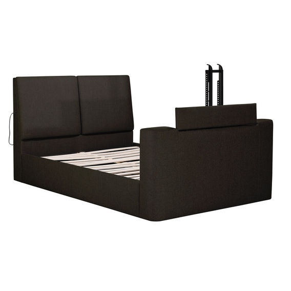 Galaxy TV Bed Bundle Black - Queen