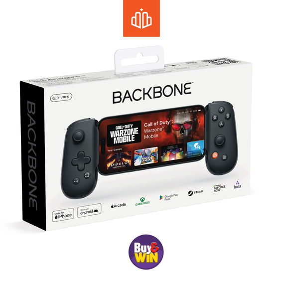 Backbone One Mobile Gaming Controller Black